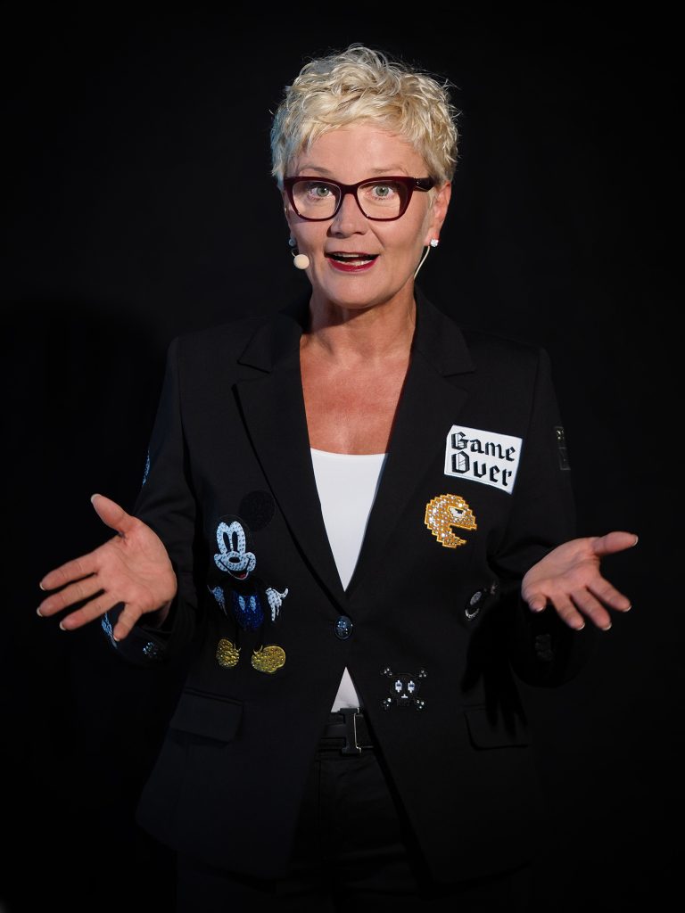 Karin Striedl erklärt ihre Vision.