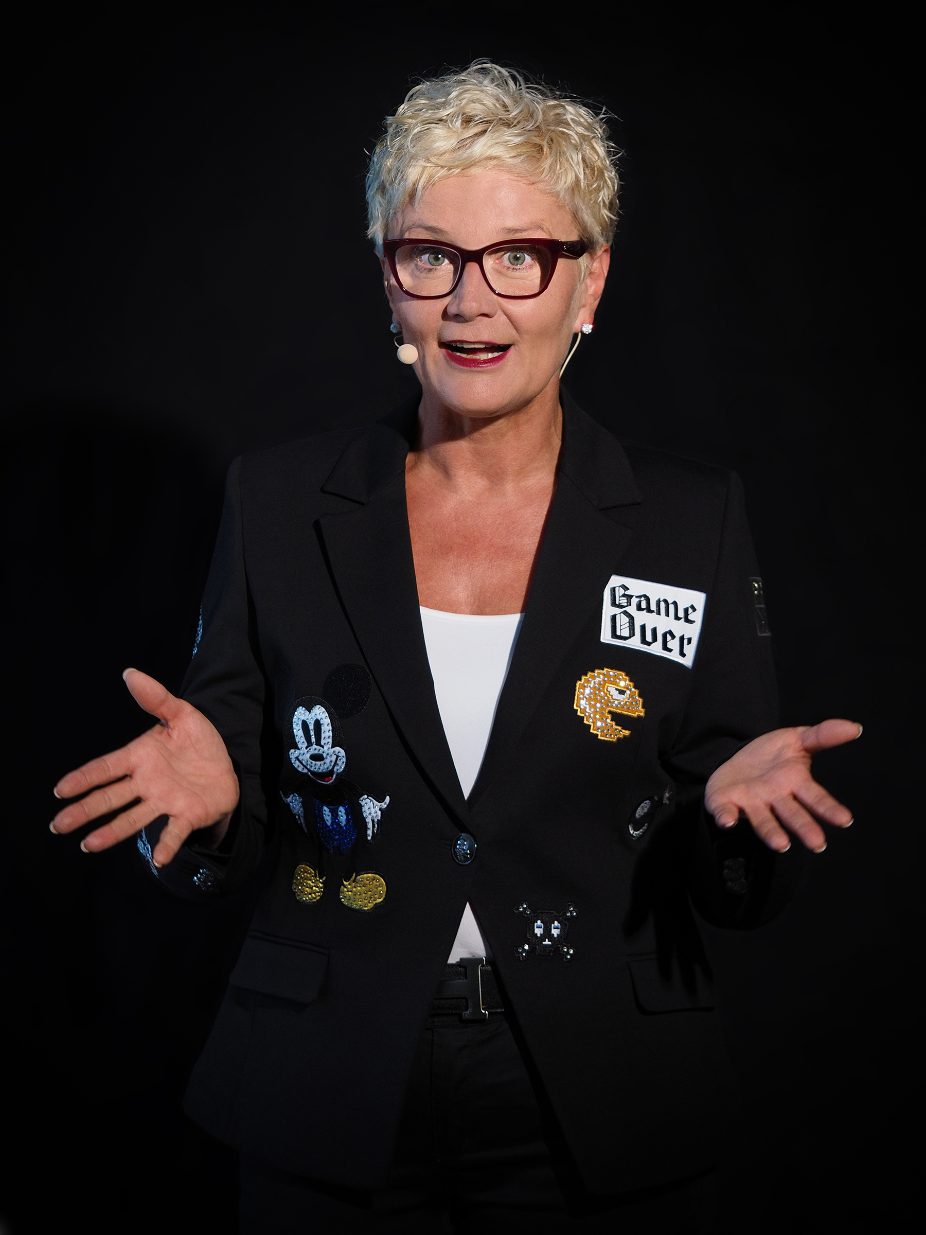 Karin Striedl erklärt ihre Vision.